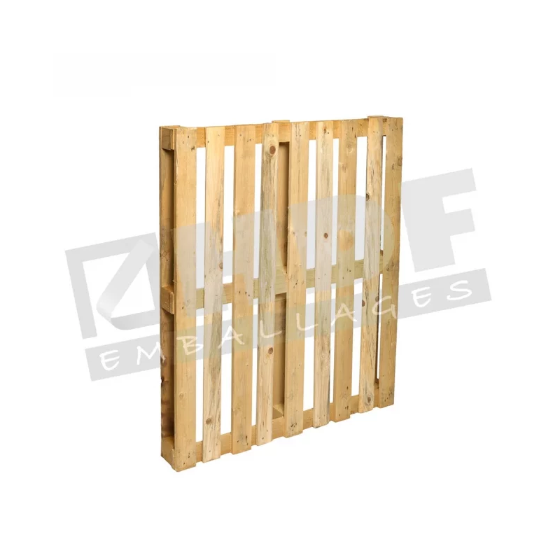 Palette bois perdue 1000 x 1200 légère 3 semelles